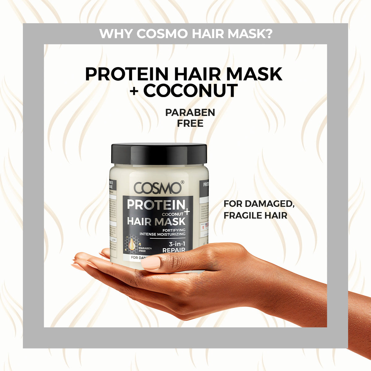 Protein+ coconut Hair Mask